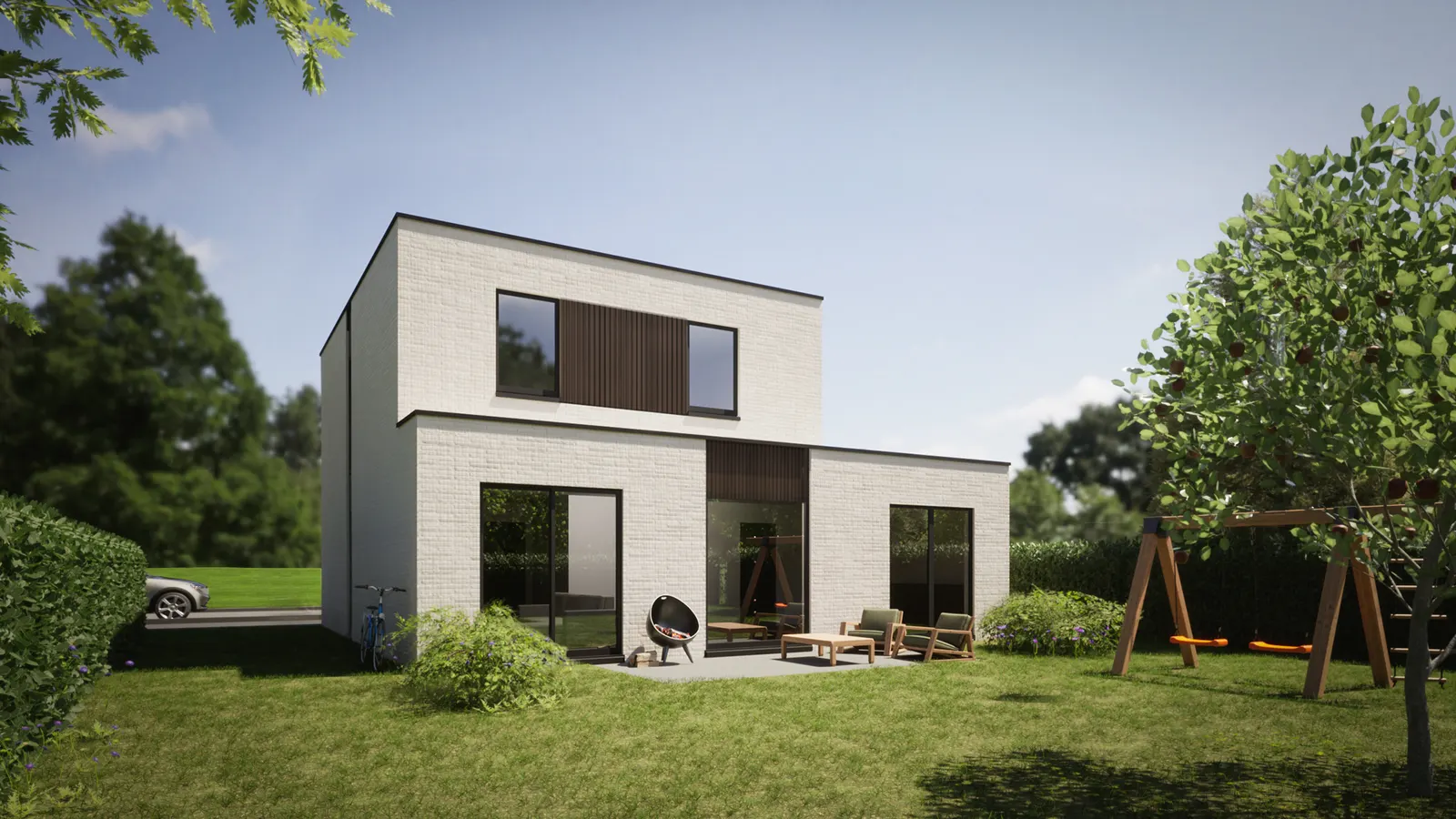 Modulaire woningen met hun CO² paspoort