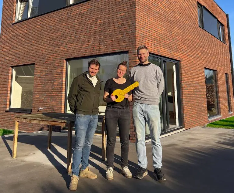 Sleuteloverhandiging Wetteren: klaar in 3 maanden!